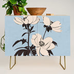 Modern Art Flowers 7 Credenza Gallery Image 1