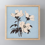 Modern Art Flowers 7 Mini Art Print Gallery Image 1