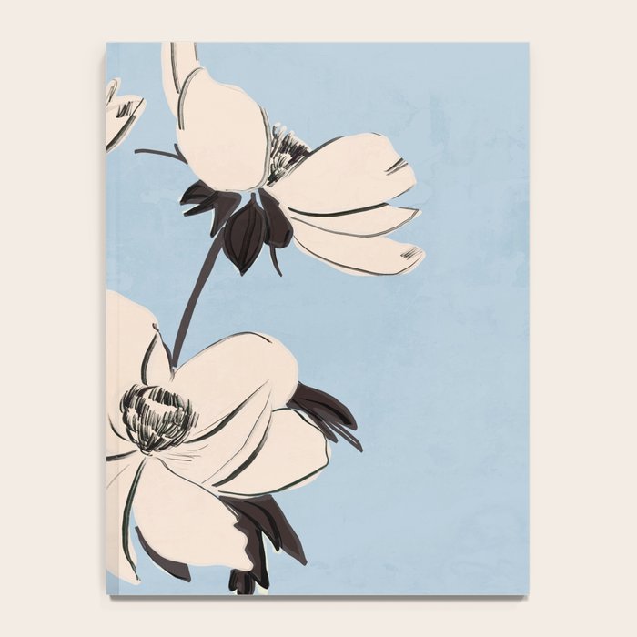 Modern Art Flowers 7 Notebook Gallery Image 4