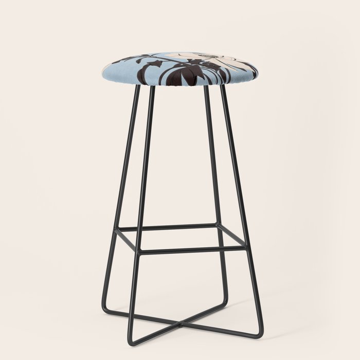 Modern Art Flowers 7 Stool Gallery Image 1