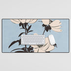 Modern Art Flowers 7 Desk Mat Gallery Image 1