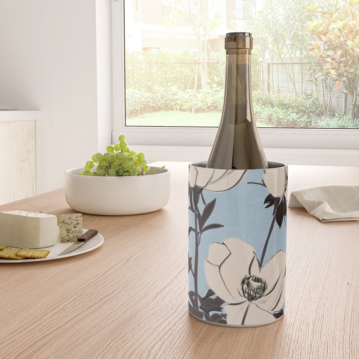 Modern Art Flowers 7 Wine Chiller Gallery Image 4