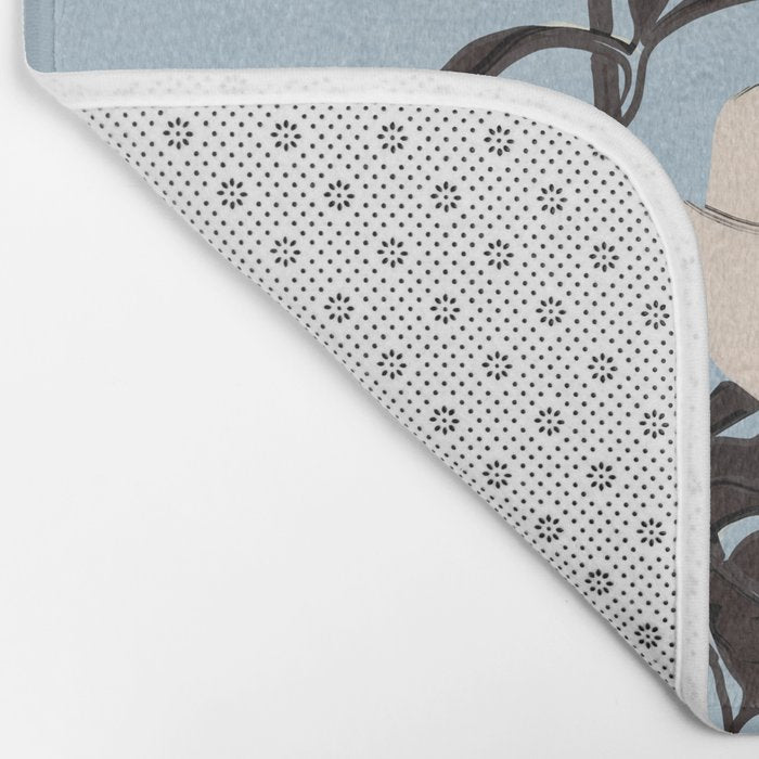 Modern Art Flowers 7 Bath Mat Gallery Image 2