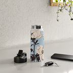Modern Art Flowers 7 Water Bottle Gallery Image 4