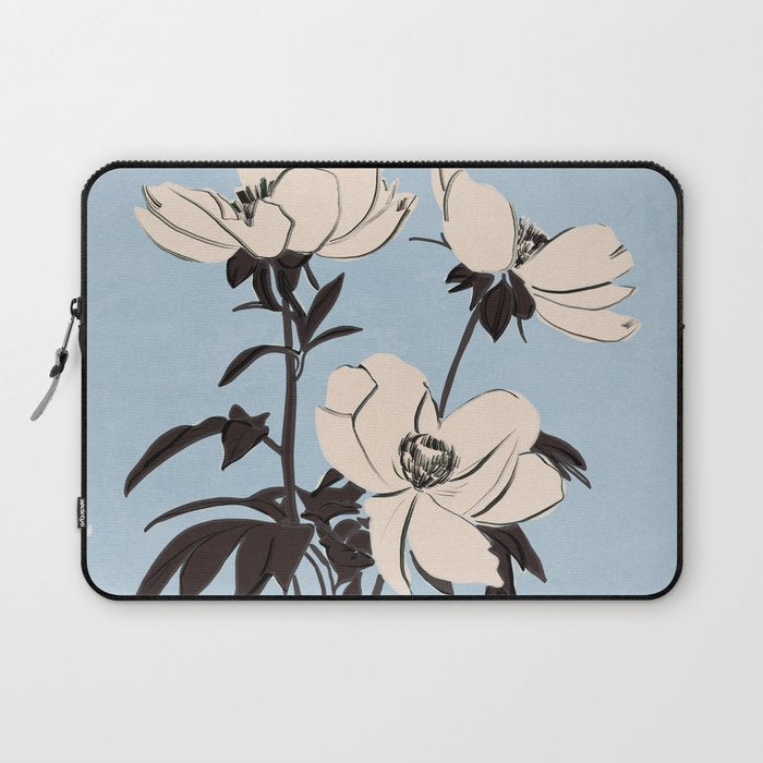 Modern Art Flowers 7 Laptop Sleeve Gallery Image 1