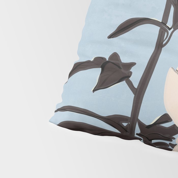 Modern Art Flowers 7 Pillow Sham Gallery Image 4
