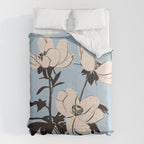 Modern Art Flowers 7 Comforter Gallery Image 6