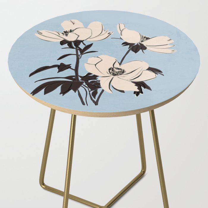 Modern Art Flowers 7 Side Table Gallery Image 2