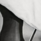Head over heels stockings and lace high heel female model portrait black and white photograph - photography - photographs Comforter Gallery Image 4