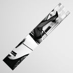 Head over heels stockings and lace high heel female model portrait black and white photograph - photography - photographs Table Runner Gallery Image 3