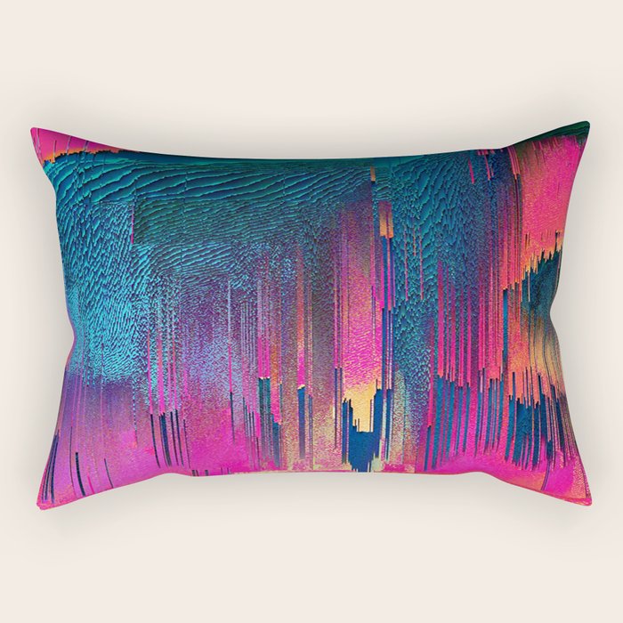 Party Puke Rectangular Pillow Gallery Image 1