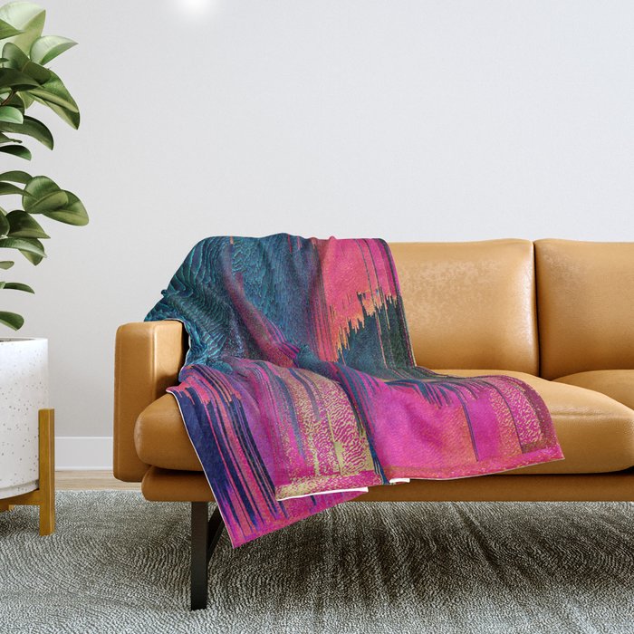 Party Puke Throw Blanket Gallery Image 1