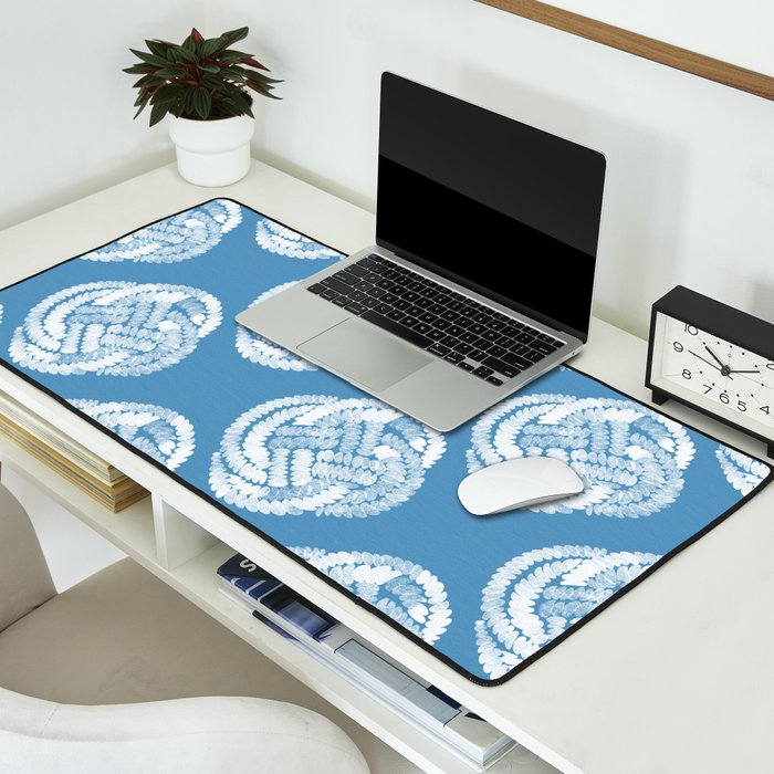 Coastal Knot Interlacing Desk Mat Gallery Image 2