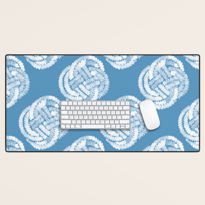 Coastal Knot Interlacing Desk Mat Gallery Image 1