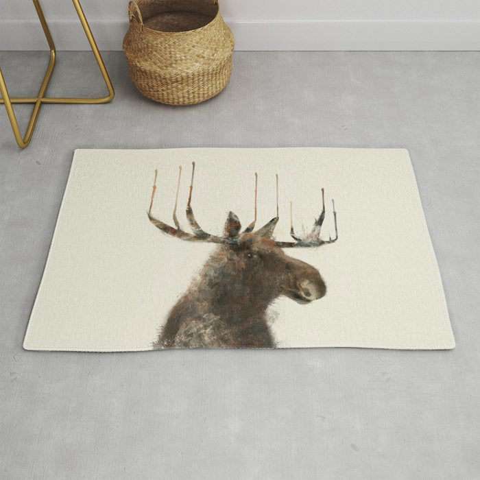 the moose Rug Gallery Image 1