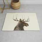 the moose Rug Gallery Image 1