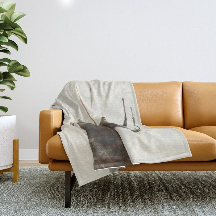 the moose Throw Blanket Gallery Image 1