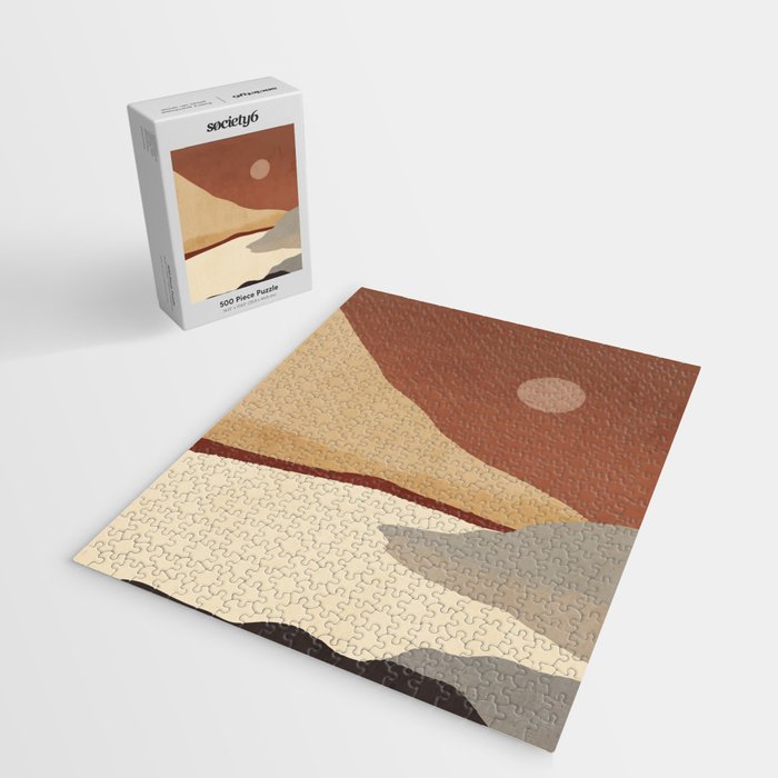 Minimal Art Landscape 10 Jigsaw Puzzle Gallery Image 2