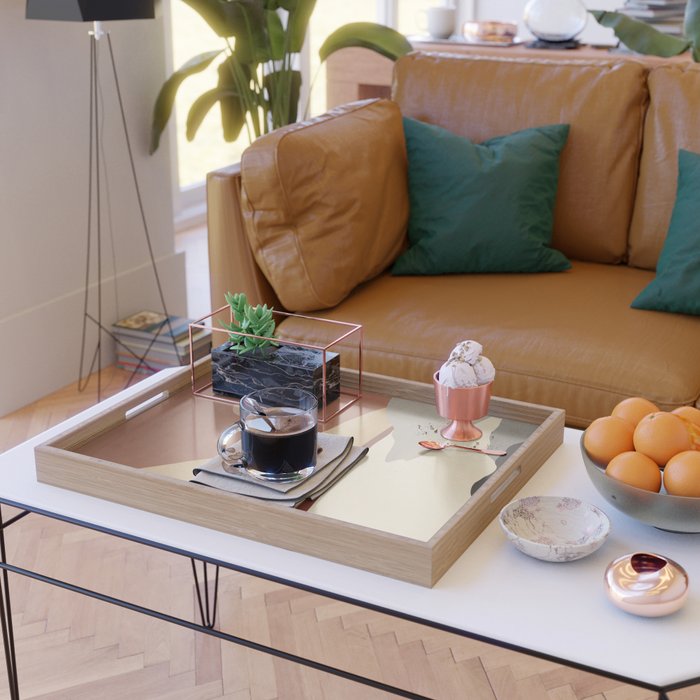 Minimal Art Landscape 10 Serving Tray Gallery Image 2