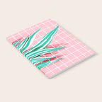 Glam - pop art memphis neon house plants throwback retro 80s style cool brooklyn style minimalism Notebook Gallery Image 2