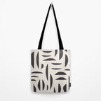 Linocut Abstract #4 Tote Bag Gallery Image 2