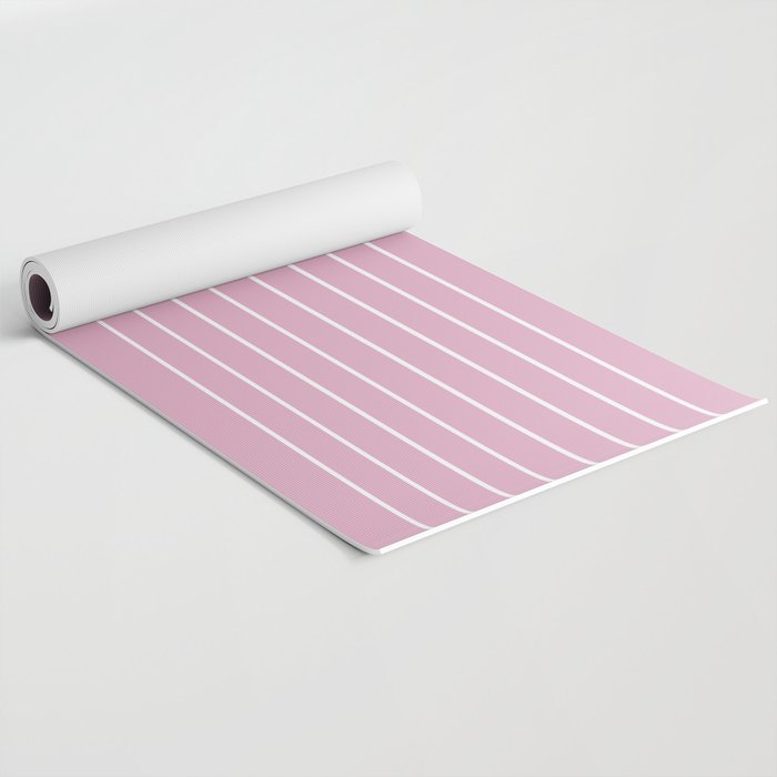 Minimal Arch XXVII Blush Pink Modern Geometric Lines Yoga Mat Gallery Image 2