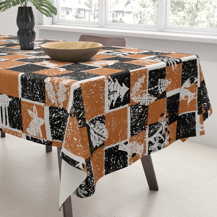 Black Forest check Tablecloth Gallery Image 3