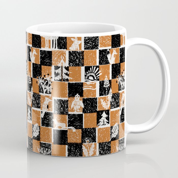 Black Forest check Coffee Mug Gallery Image 1