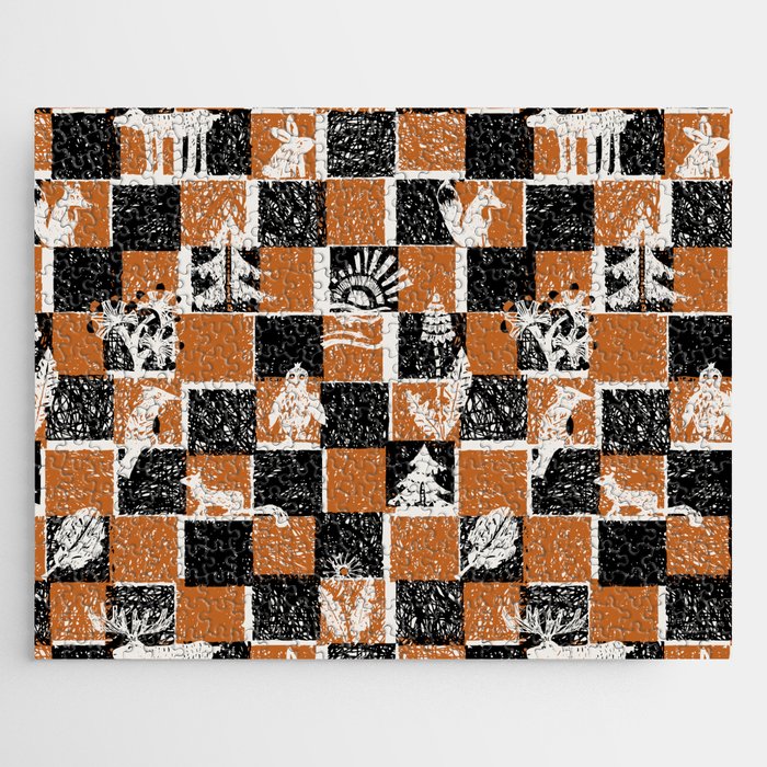 Black Forest check Jigsaw Puzzle Gallery Image 1