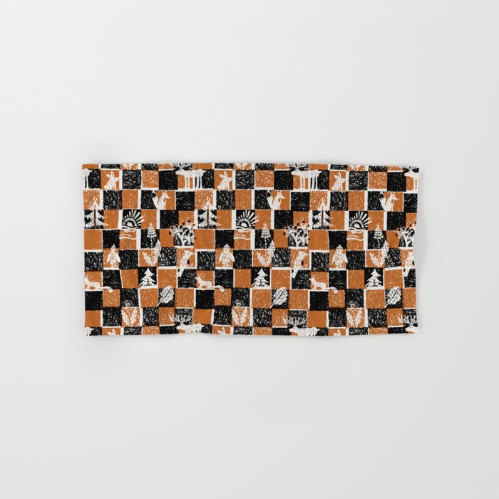 Black Forest check Bath Towel Gallery Image 1