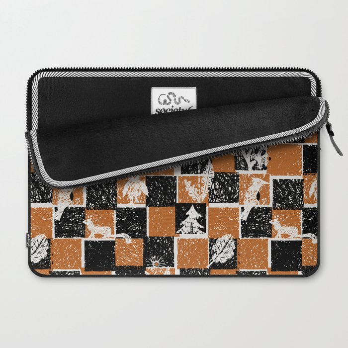 Black Forest check Laptop Sleeve Gallery Image 2