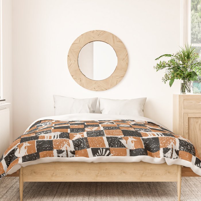 Black Forest check Duvet Cover Gallery Image 3