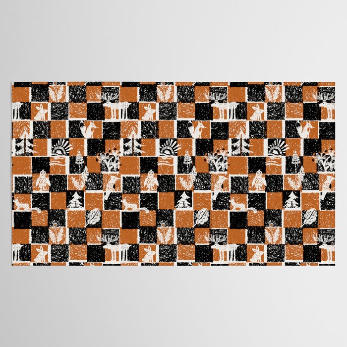 Black Forest check Tablecloth Gallery Image 2