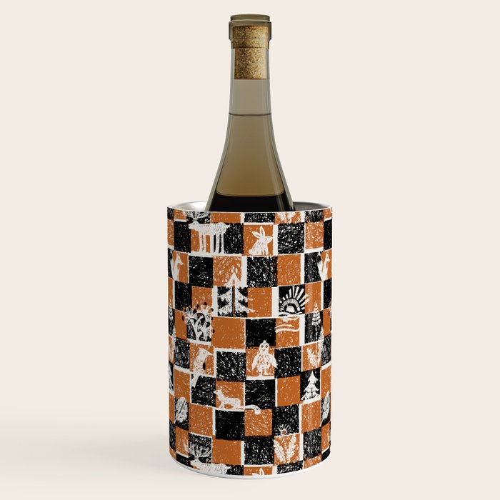 Black Forest check Wine Chiller Gallery Image 3