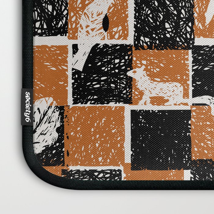 Black Forest check Laptop Sleeve Gallery Image 3