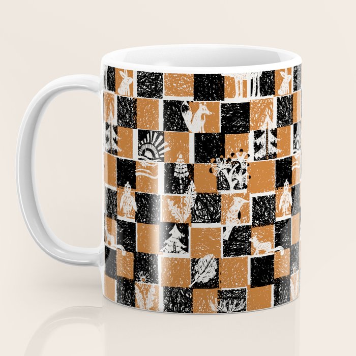 Black Forest check Coffee Mug Gallery Image 3