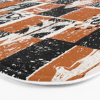 Black Forest check Bath Mat Gallery Image 3