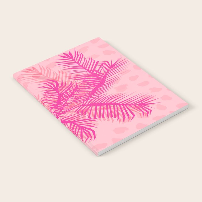 No Can Do - hipster abstract neon 1980s style memphis print palm springs socal los angeles desert Notebook Gallery Image 1