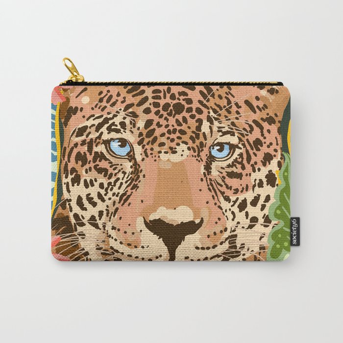 Peek A Boo Leopard Carry All Pouch Gallery Image 1