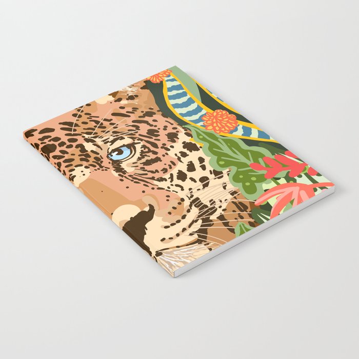 Peek A Boo Leopard Notebook Gallery Image 1