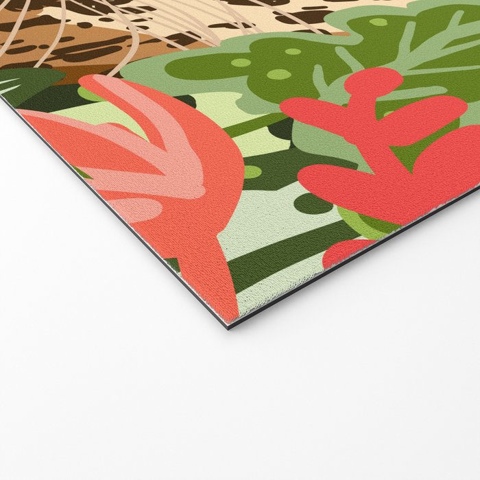 Peek A Boo Leopard Welcome Mat Gallery Image 2