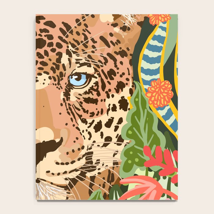 Peek A Boo Leopard Notebook Gallery Image 4
