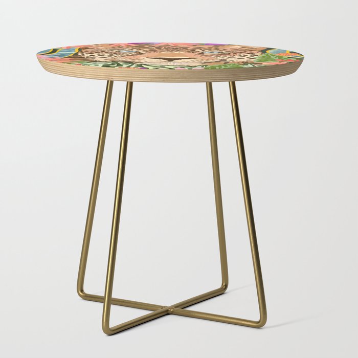 Peek A Boo Leopard Side Table Gallery Image 1