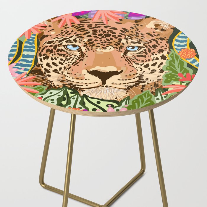Peek A Boo Leopard Side Table Gallery Image 2