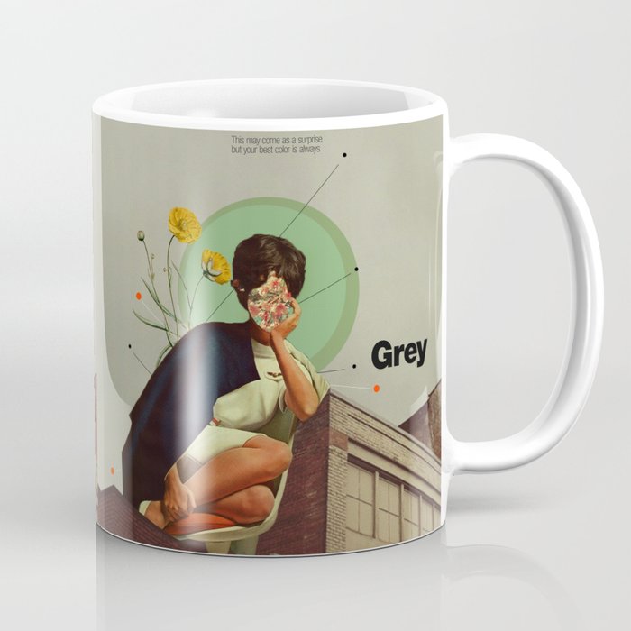 Grey Coffee Mug Gallery Image 1
