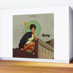 Grey Wall Mural Gallery Image 2