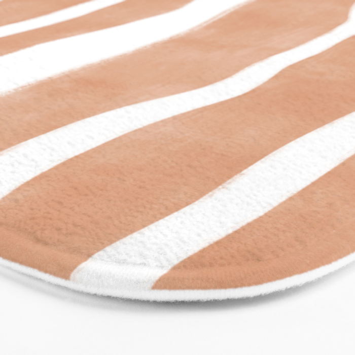 Mid-Century Line Modern Art # 64 Bath Mat Gallery Image 3