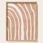 Mid-Century Line Modern Art # 64 Serving Tray Gallery Image 1