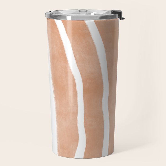 Mid-Century Line Modern Art # 64 Travel Mug Gallery Image 2