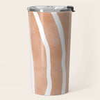 Mid-Century Line Modern Art # 64 Travel Mug Gallery Image 2